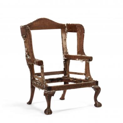 new-england-chippendale-mahogany-ball-and-claw-foot-easy-chair