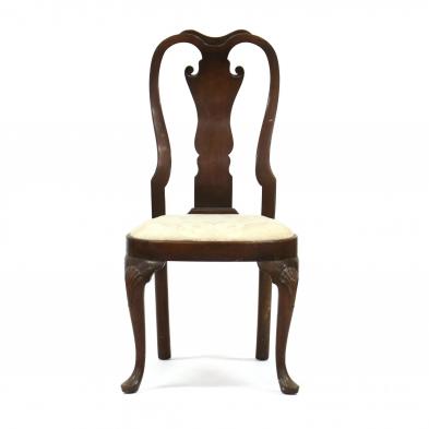 queen-anne-style-carved-mahogany-side-chair