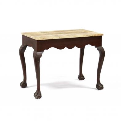george-iii-style-mahogany-stone-top-slab-table