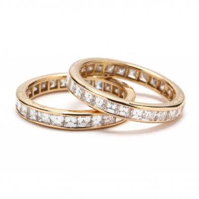 pair-of-18kt-gold-and-diamond-eternity-bands-oscar-heyman-brothers