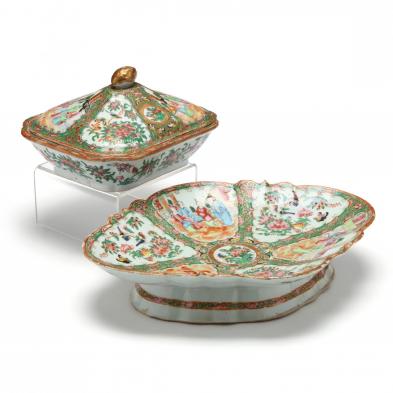 two-chinese-export-porcelain-famille-rose-serving-items