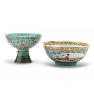 two-chinese-porcelain-famille-rose-table-items