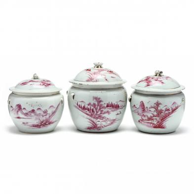 three-chinese-export-porcelain-jars-with-covers