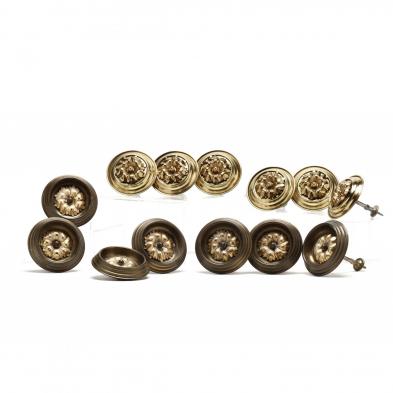 group-of-13-brass-curtain-tie-backs