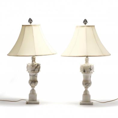 pair-of-carved-marble-urn-table-lamps