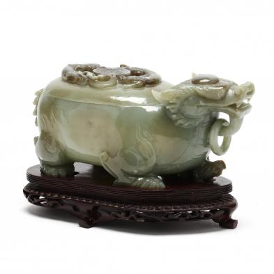 chinese-hardstone-carving-of-a-dragon-turtle
