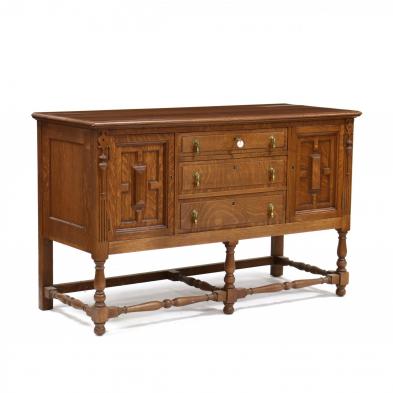 william-and-mary-style-carved-oak-sideboard