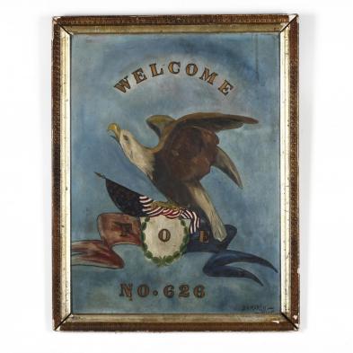 folk-art-painting-fraternal-order-of-the-eagle