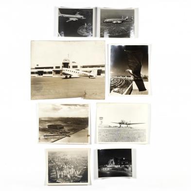 group-of-eight-vintage-aeronautical-photographs