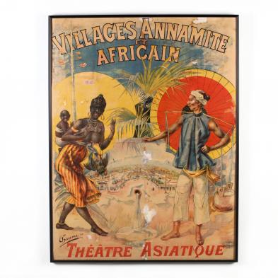 a-rare-1895-bordeaux-exposition-poster-villages-annamite-et-africain-theatre-asiatique