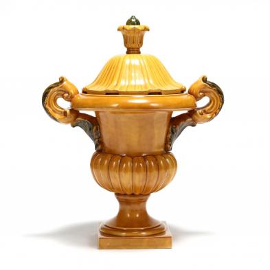 large-italian-majolica-glazed-lidded-urn