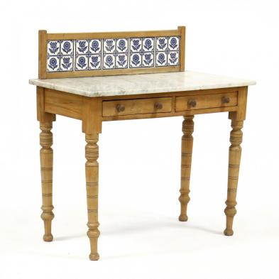 antique-continental-marble-and-tile-top-server
