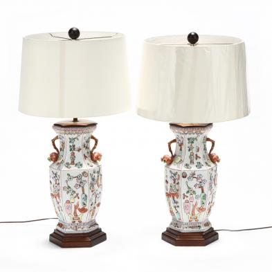 pair-of-chinese-export-style-porcelain-table-lamps