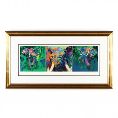 leroy-neiman-american-1921-2012-i-elephant-triptych-i