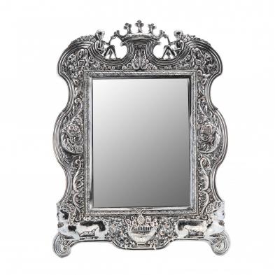 an-antique-silverplate-mirror-in-the-baroque-style