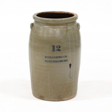 antique-donaghho-stoneware-twelve-gallon-crock