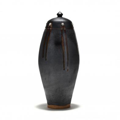 nc-pottery-mark-hewitt-tall-lidded-vessel
