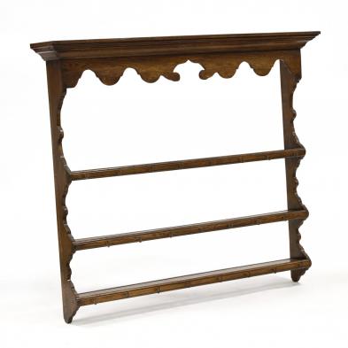 queen-anne-style-oak-hanging-wall-shelf