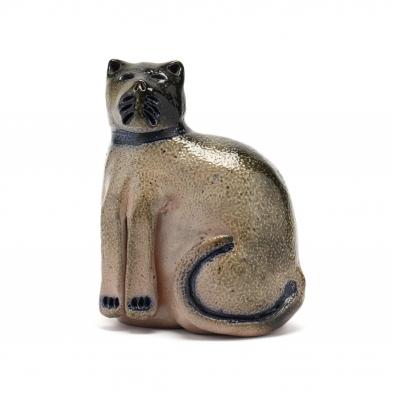nc-folk-pottery-billy-ray-hussey-cat-doortop