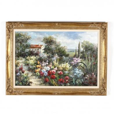 a-contemporary-impressionist-painting-of-a-garden