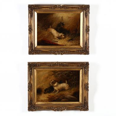 a-pair-of-english-school-paintings-of-terriers