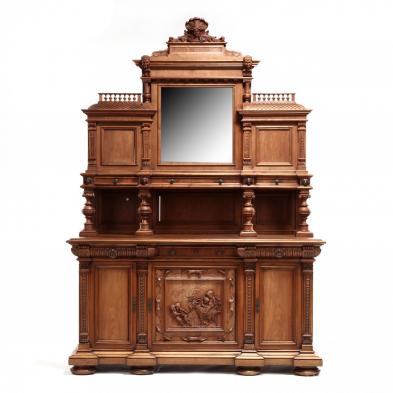 italian-baroque-style-carved-walnut-sideboard