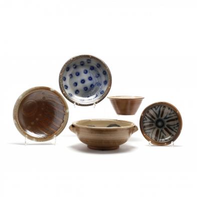nc-pottery-five-mark-hewitt-bowls