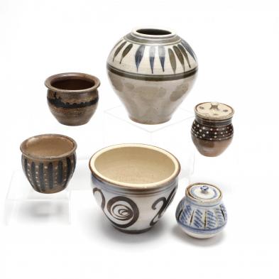 nc-pottery-mark-hewitt-apprentice-grouping