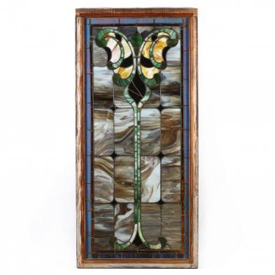 large-antique-stained-glass-window
