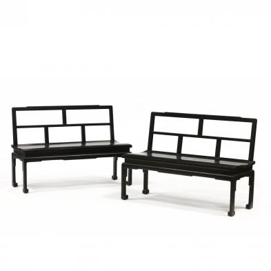 schmieg-kotzian-pair-of-chinese-chippendale-style-painted-benches