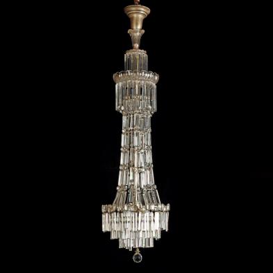 large-antique-drop-prism-chandelier