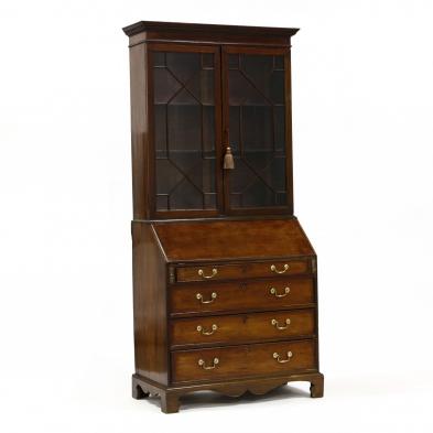 edwardian-mahogany-secretary-bookcase