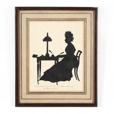 auguste-edouart-french-1789-1861-a-silhouette-of-duchesse-de-gontaut