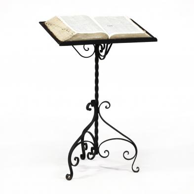 wrought-iron-book-stand-with-dictionary