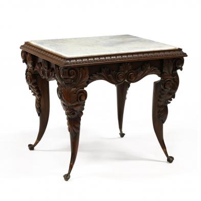 an-aesthetic-period-alabaster-and-carved-mahogany-table