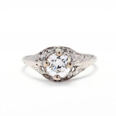 antique-diamond-engagement-ring