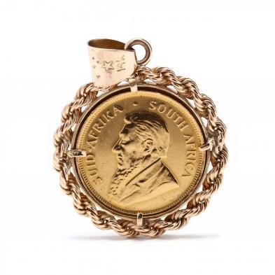 gold-krugerrand-coin-pendant