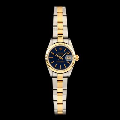 lady-s-two-tone-oyster-perpetual-datejust-watch-rolex