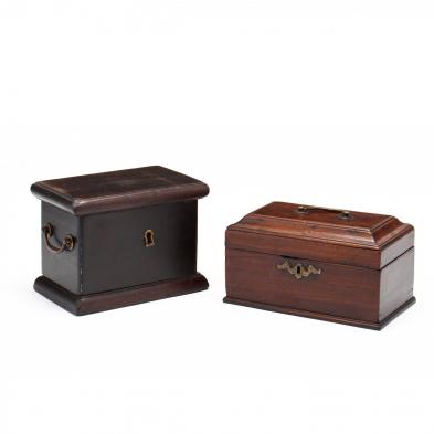 two-antique-storage-boxes