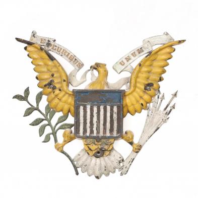 antique-painted-iron-eagle-wall-applique