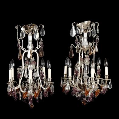 pair-of-vintage-venetian-grape-cluster-chandeliers