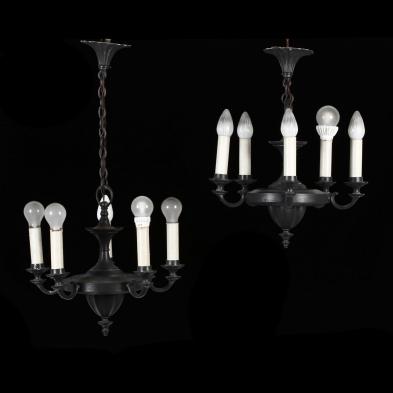pair-of-colonial-style-hanging-lights