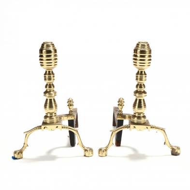 pair-of-virginia-metalcrafters-chippendale-style-andirons