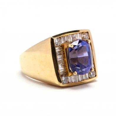 14kt-gold-tanzanite-and-diamond-ring