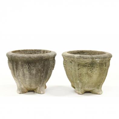 pair-of-vintage-cast-stone-garden-urns