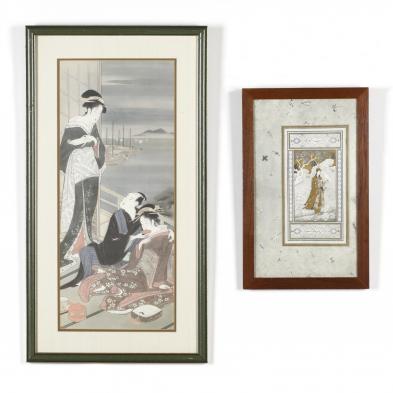 japanese-and-indian-framed-art-works