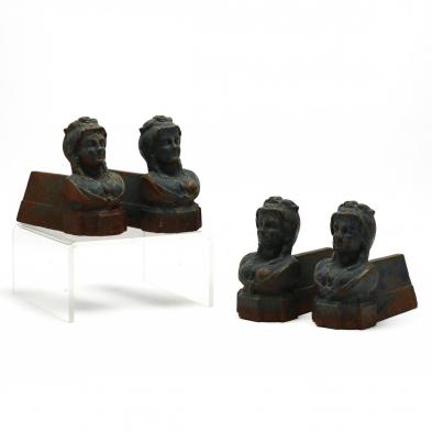 set-of-four-cast-iron-figural-risers
