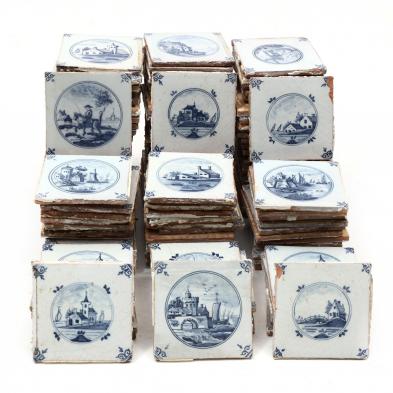 large-group-of-133-delft-tiles