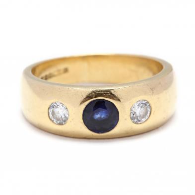 18kt-gold-sapphire-and-diamond-ring