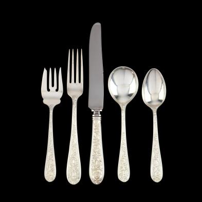 stieff-corsage-sterling-silver-flatware-service